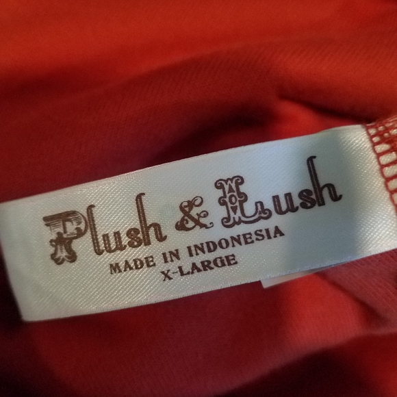 VICTORIA'S SECRET PLUSH & LUSH, RUST RED COLOR HOODIE. SIZE XL. NWOT - Picture 7 of 8